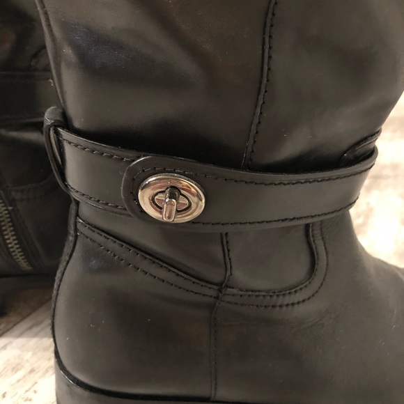 Coach turnlock riding boots size 8.5 - Picture 2 of 6